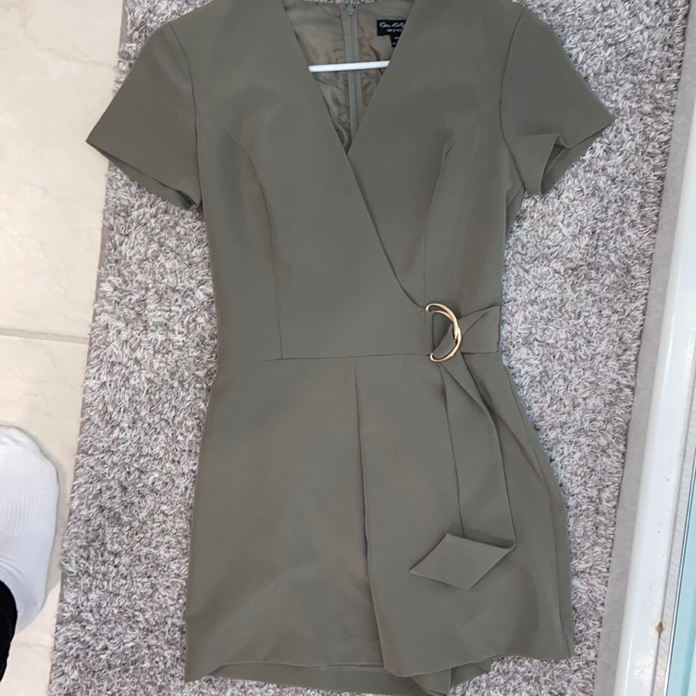 Miss Selfridge Green Romper